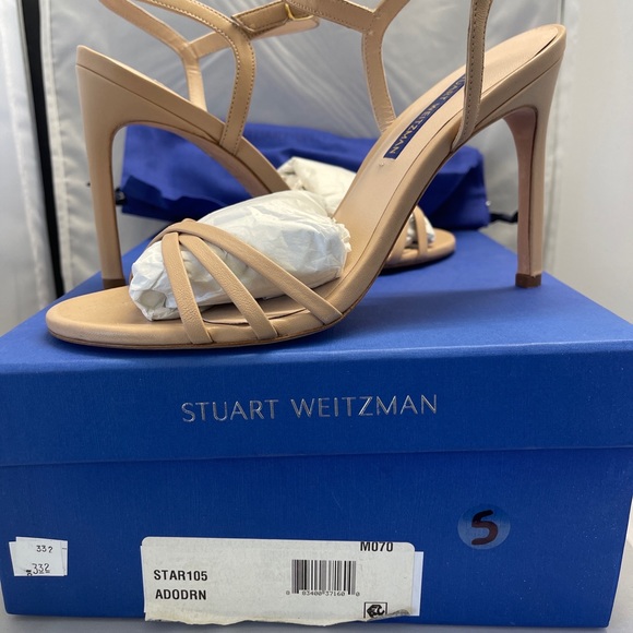 BNIB Staurt Weitzman Adodrn Star 105 Classic Pump size 6 Tan - Picture 12 of 12